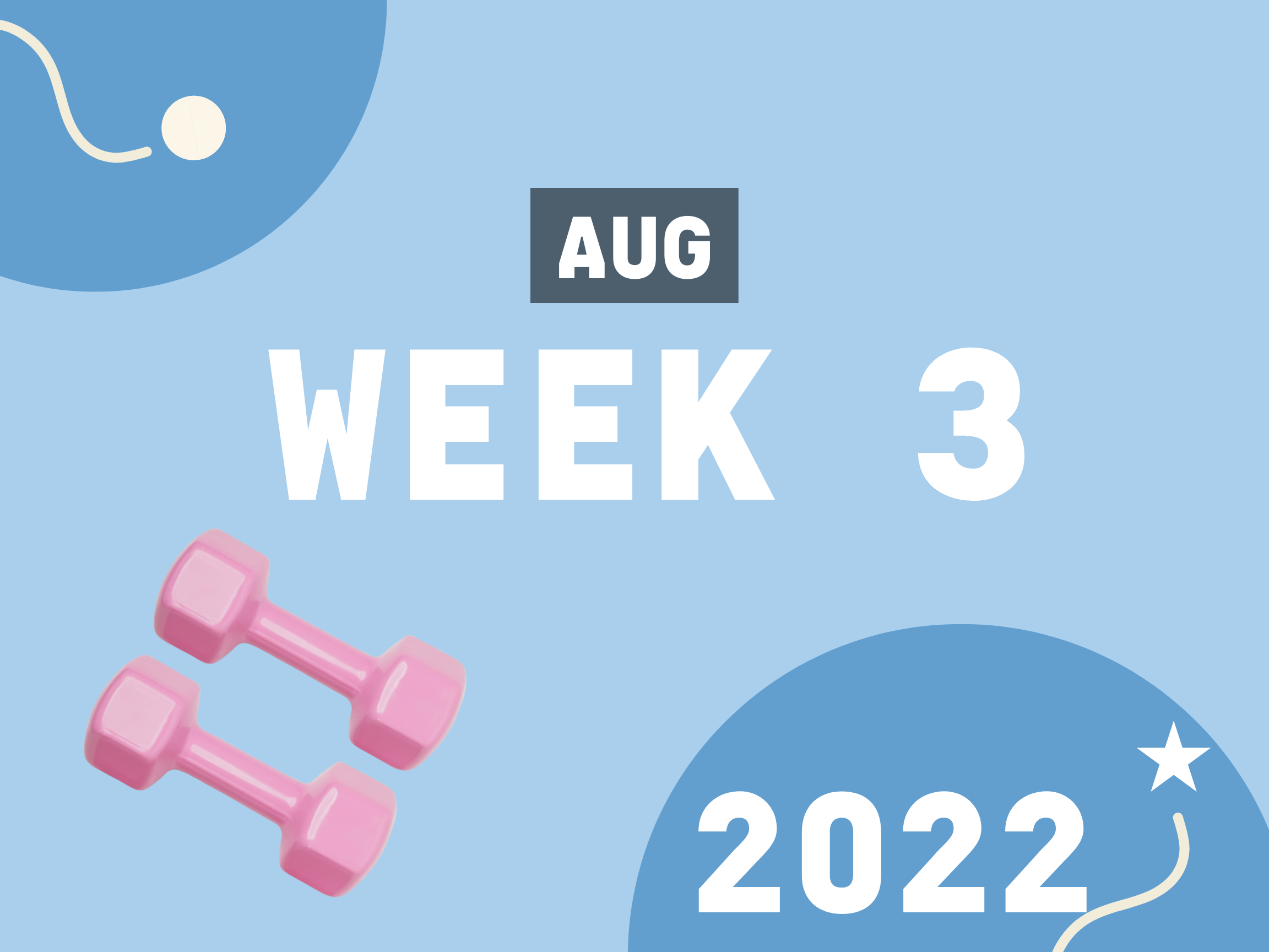 Aug 2022 – Week 3