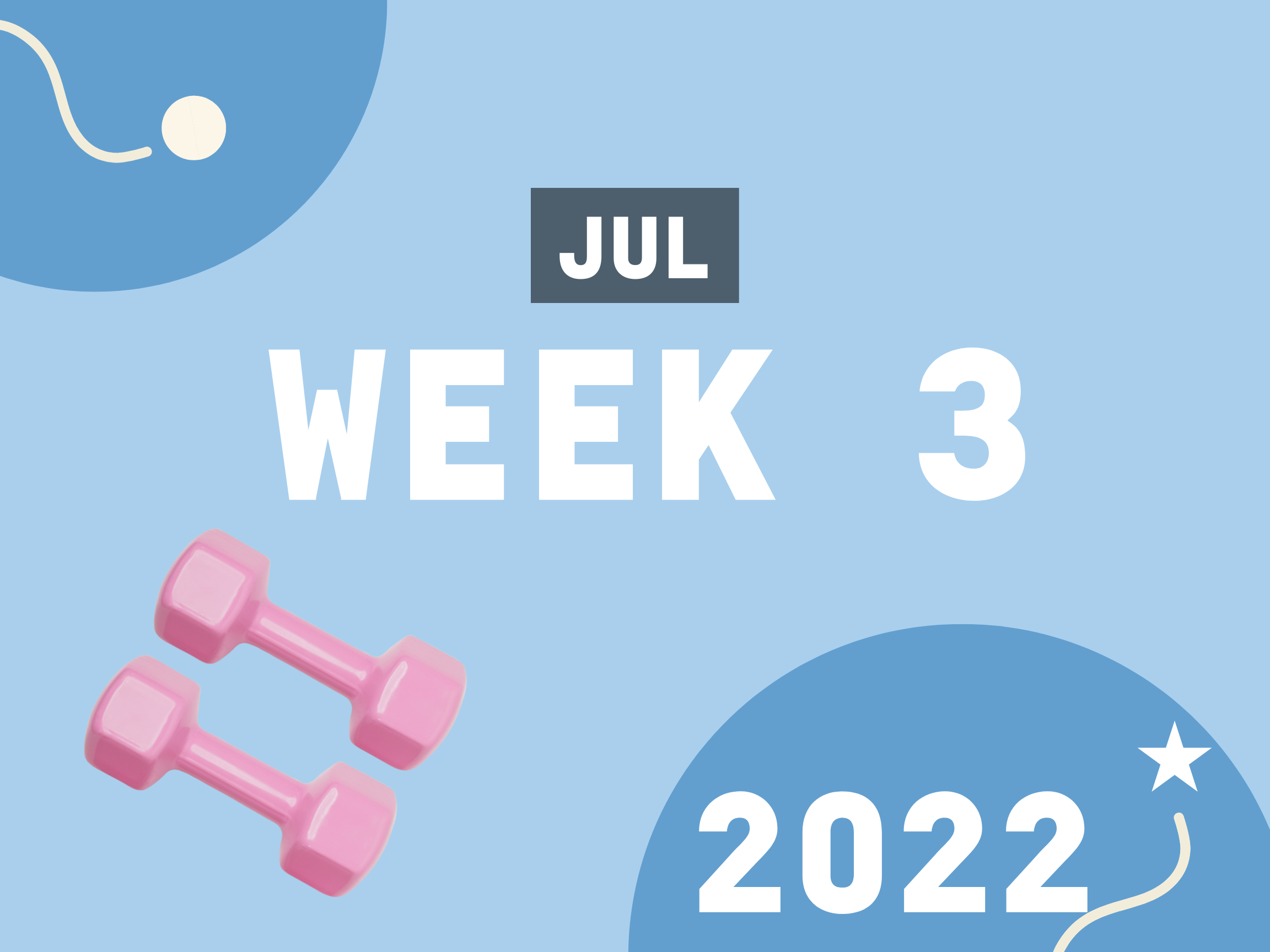 Jul  2022 – Week 3